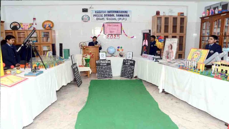 Solan: KIPS में धूमधाम से मनाया राष्ट्रीय विज्ञान दिवस..!