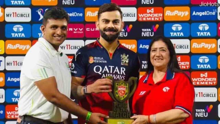 Virat Kohli बोले - मैं मैन ऑफ द मैच डिजर्व नहीं करता, देवदत्त पडिक्कल को मिलना चाहिए था यह पुरस्कार..!