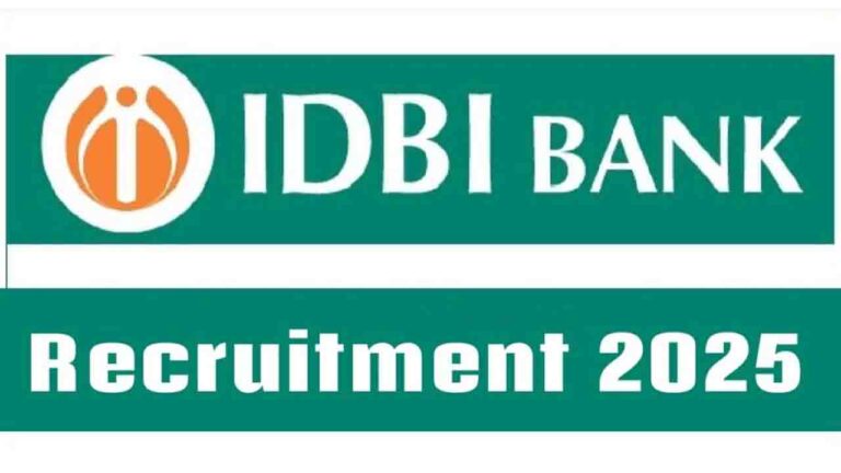 IDBI Bank Recruitment 2025: 676 जूनियर असिस्टेंट मैनेजर पदों के लिए 20 मई तक करें आवेदन