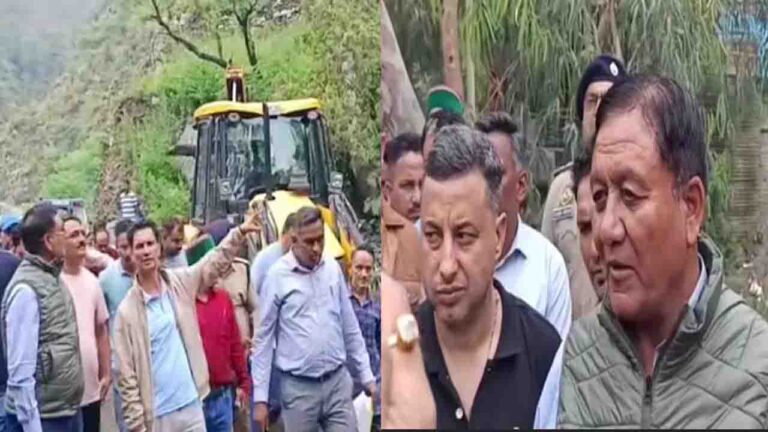 Kullu Flash Flood: मंत्री जगत नेगी ने किया बाढ़ प्रभावित जगातखाना का दौरा, स्थानीय लोगों से की मुलाकात..!