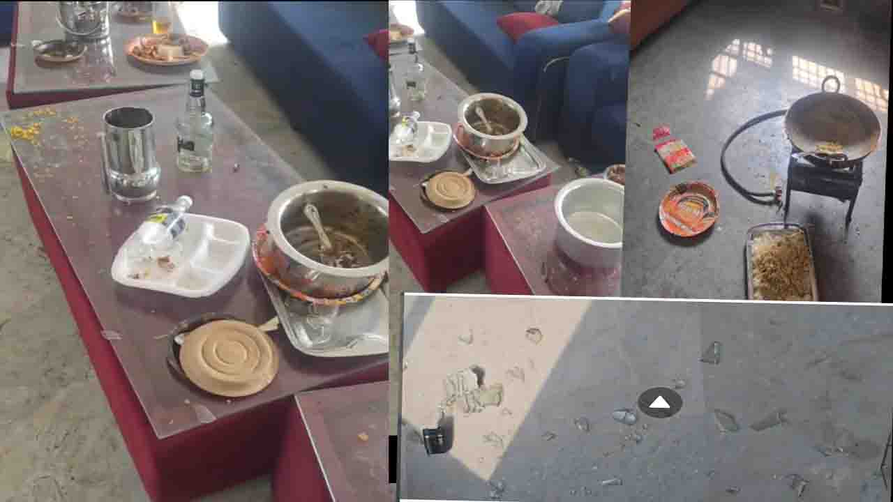 Kangra News: ज्वाली विश्रामगृह में शराब व मांस सेवन के बाद यूथ कांग्रेस कार्यकर्ताओं की हुड़दंगबाजी, फर्नीचर को पहुंचाया नुकसान
