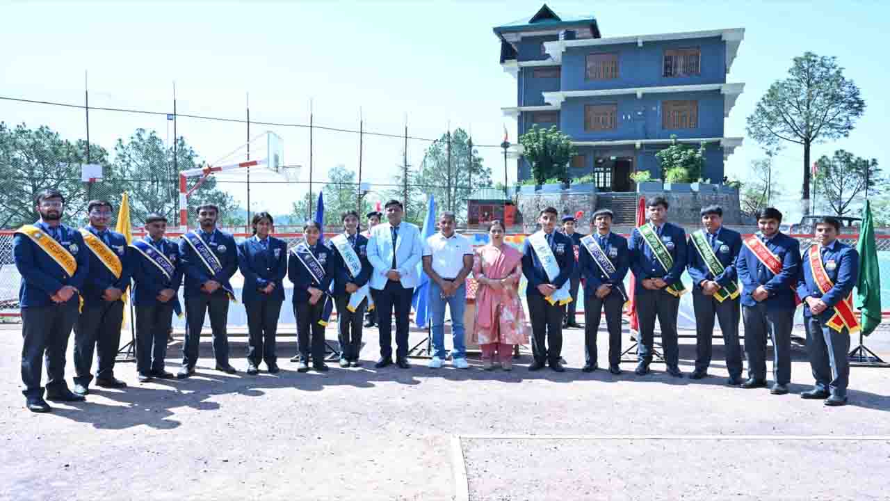 Kasauli: KIPS सनवारा में शपथ ग्रहण और अलंकरण समारोह का आयोजन..!