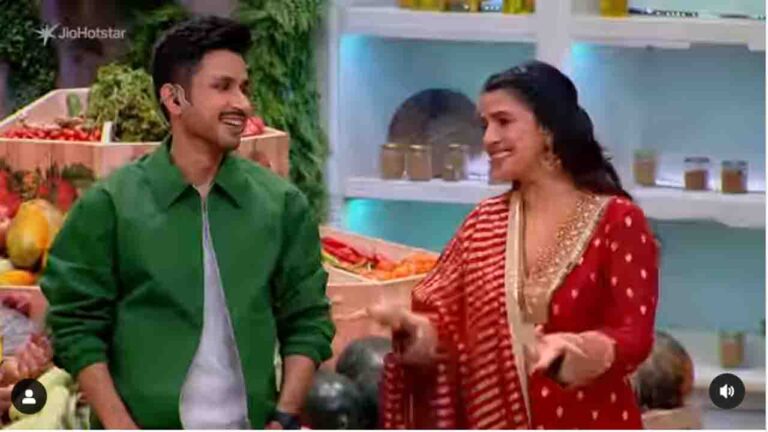 Celebrity Laughter Chefs-2: निमरत कौर की एंट्री पर एल्विश यादव ने दिखाया फ्लर्टी अंदाज़, भारती सिंह ने लगाई मज़ेदार क्लास!