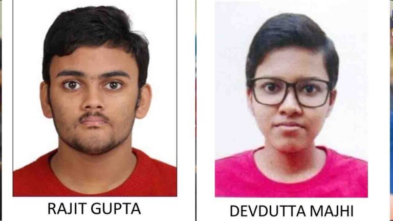 JEE Advanced-2025 Results: रजित गुप्ता ने मारी बाजी, देवदत्ता माझी टॉप छात्रा