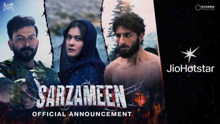 Sarzameen Teaser: पृथ्वीराज-काजोल के साथ इब्राहिम अली खान आतंकी के किरदार में