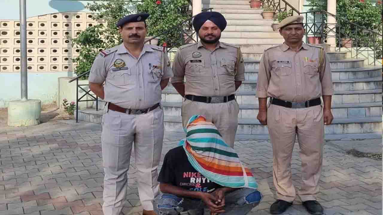 418 ग्राम चरस के साथ 22 वर्षीय तस्कर धरा