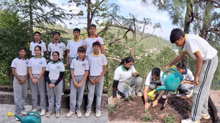 Kasauli International Public School सनवारा में विश्व पर्यावरण दिवस उत्साहपूर्वक मनाया गया