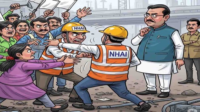 Shimla: NHAI के अधिकारियों से मंत्री की उपस्थिति में मारपीट,