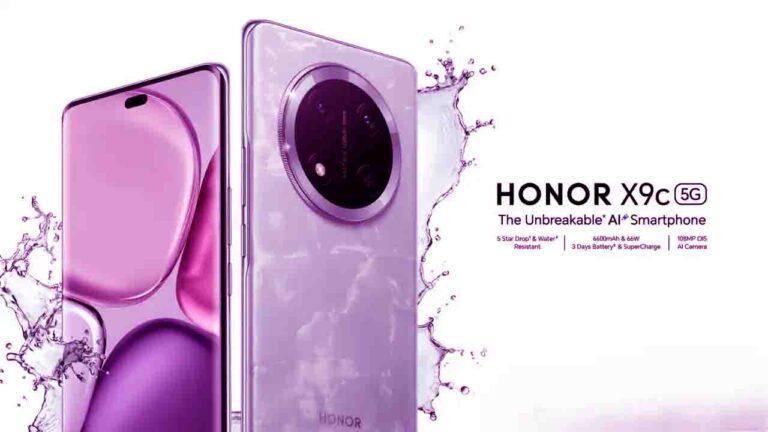 Honor X9c 5G भारत में लॉन्च 108MP कैमरा और दमदार 6600mAh बैटरी के साथ कई AI फीचर्स की ताकत से लैस स्मार्टफोन