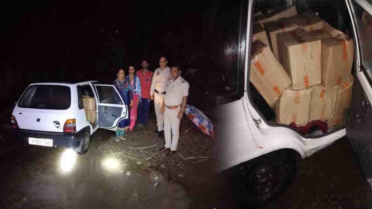 Solan News: अर्की में मारुति कार से 300 बोतलें अवैध शराब बरामद, चालक गिरफ्तार