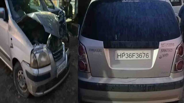 Kangra News: नाके को तोड़कर फरार हुई सैंट्रो कार का नंबर निकला फर्जी, पुलिस जांच में बड़ा खुलासा