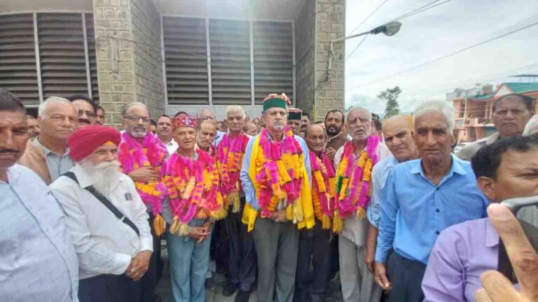Mandi: आत्माराम शर्मा को दूसरी बार मिली राज्य पेंशनर्स वेलफेयर एसोसिएशन की कमान..
