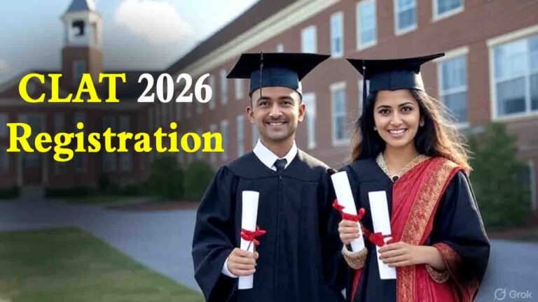 CLAT 2026 Registration: कानून के क्षेत्र में कॅरियर के लिए युवाओं का मौका, क्लैट परीक्षा का पंजीकरण शुरू, जानिए पूरी जानकारी ..!