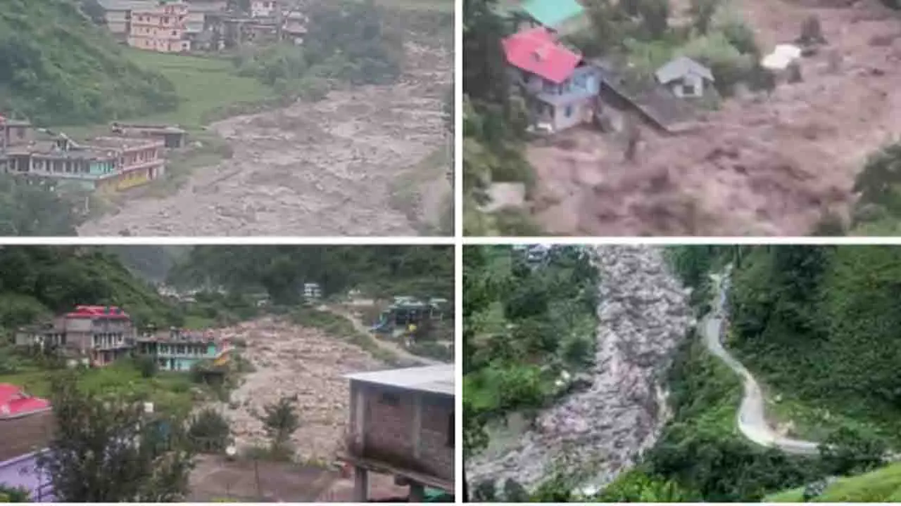 Himachal Cloudburst: हिमाचल में फिर से कुदरत का कहर, किन्नौर से कुल्लू तक 5 जगहों पर फटे बादल, बह गईं पुल-सड़कें...