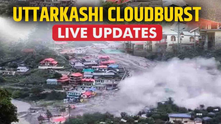 Uttarkashi Cloudburst LIVE Updates: उत्तरकाशी में 225 सेना के जवान रेस्क्यू के लिए तैनात..!