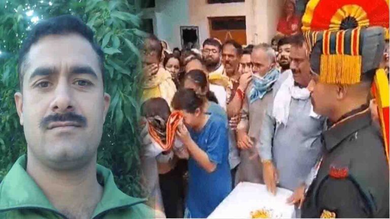 Una: ऊना के शहीद हवलदार अरुण कुमार को नम आंखों से दी गई अंतिम विदाई.!