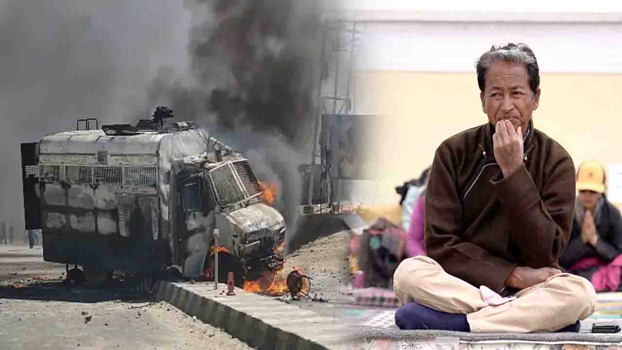 Leh Violence: लेह हिंसा के लिए केंद्र ने सोनम वांगचुक को ठहराया जिम्मेदार , हिंसा भड़काने का आरोप