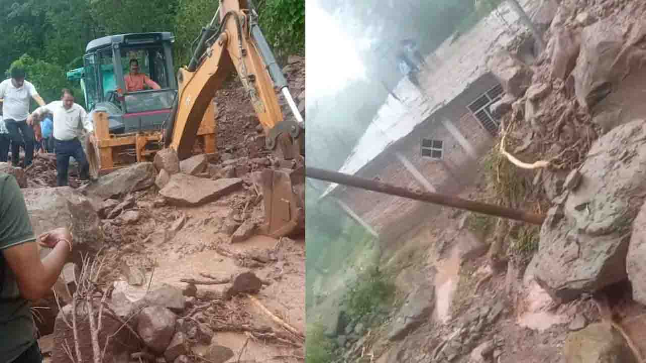 Dharampur Landslide: मंडी के नरवाहल में भूस्खलन, 39 परिवारों को सुरक्षित स्थानों पर पहुंचाया