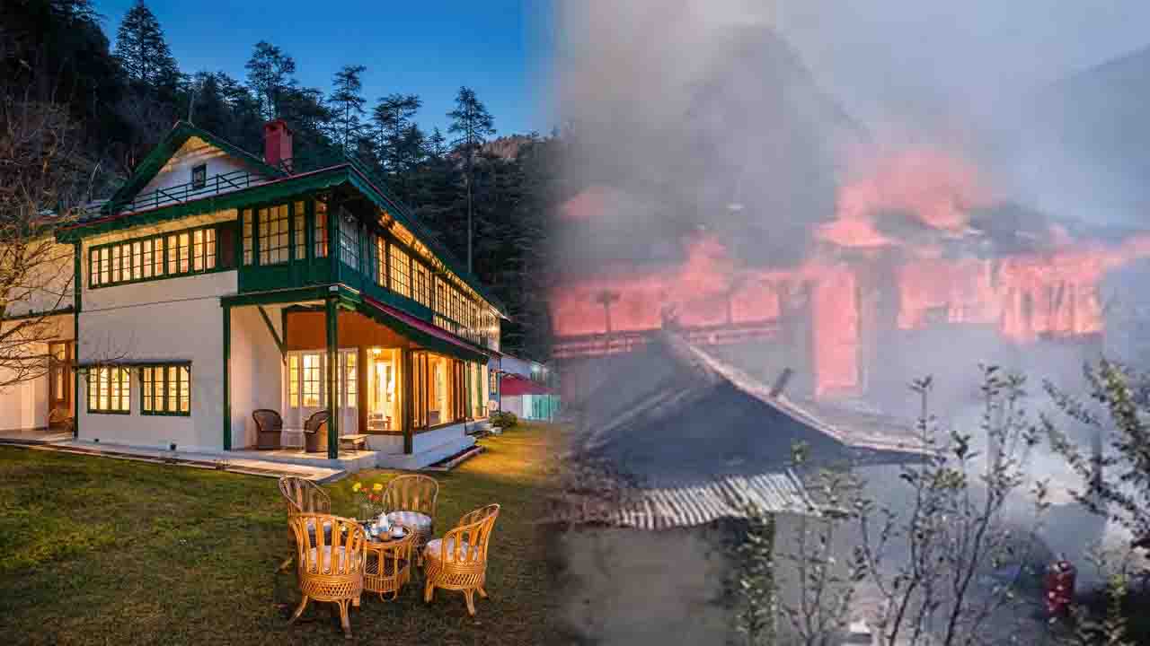 Shimla News: शिमला की 135 साल पुरानी ऐतिहासिक डिंपल लॉज आग में स्वाहा, कोई हताहत नहीं