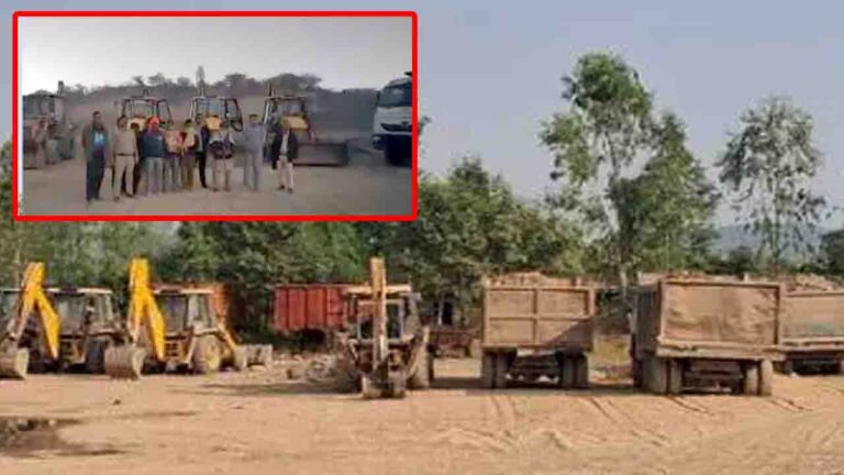 Kangra News: नूरपुर में अवैध खनन पर पुलिस का शिकंजा, 9 गिरफ्तार, 5 जेसीबी-4 टिपर जब्त