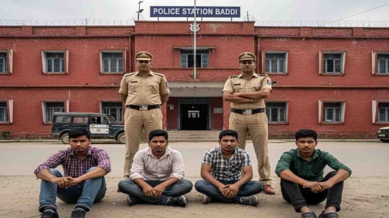 Baddi Police Colony Robbery: बद्दी पुलिस ने 24 घंटे में सुलझाया पुलिस कॉलोनी चोरी का मामला, चार नाबालिग गिरफ्तार.!