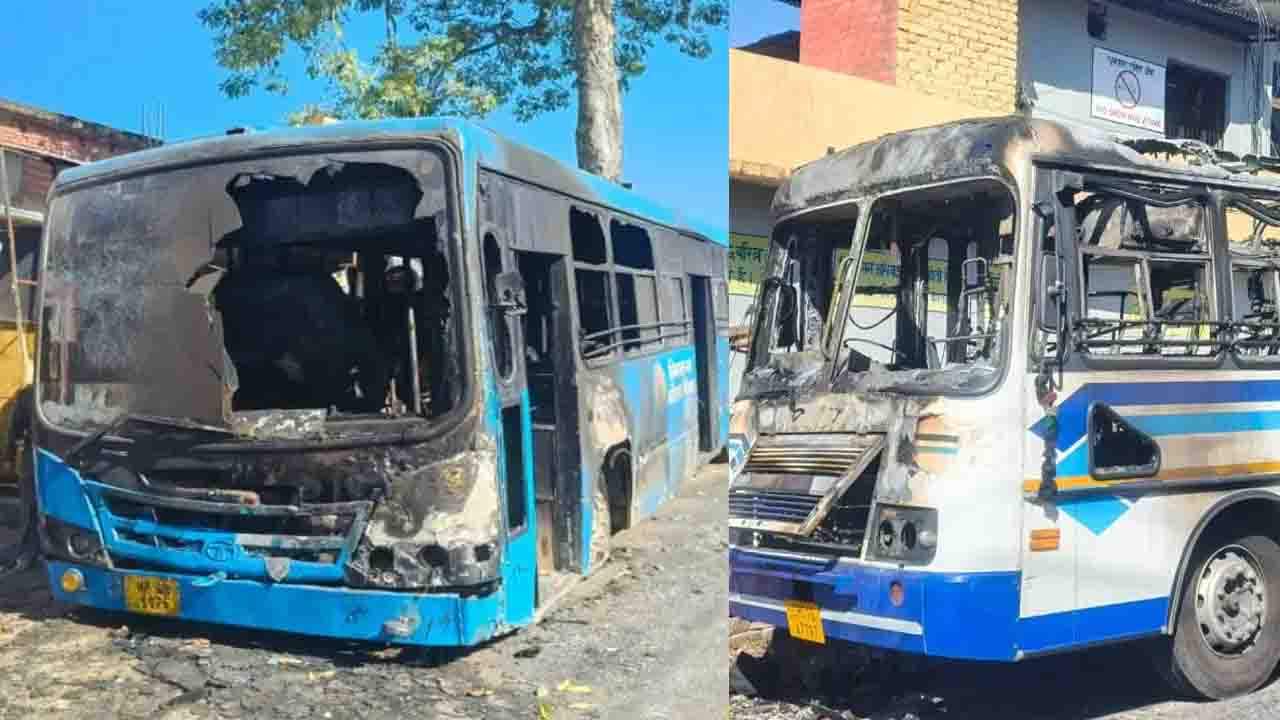 Kangra Bus Fire Incident: बैजनाथ में दो सरकारी बसों में आग लगने से मचा हड़कंप, जाँच में जुटी पुलिस..!