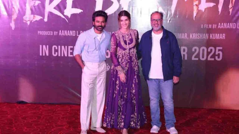 धनुष-कृति की 'Tere Ishk Mein' ने दिल्ली में मचाया धूम, 28 नवंबर को होगी रिलीज