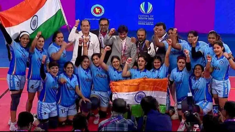 Women Kabaddi World Cup: हिमाचल की बेटियों के नेतृत्व में ढाका में चीनी ताइपे को 35-28 से हराया.!