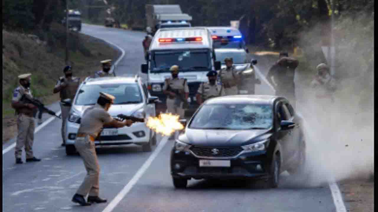 Hamirpur News: नशा तस्कर ने पुलिस टीम को कुचलने की कोशिश की, थाना प्रभारी ने गोली मारकर टायर किया पंचर