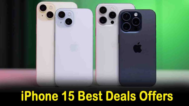 iPhone 15 Best Deals Offers Discount on iPhone 15 : आकर्षक ऑफर और दमदार कैमरे के साथ iPhone 15 पर मिल रही है एक शानदार डील