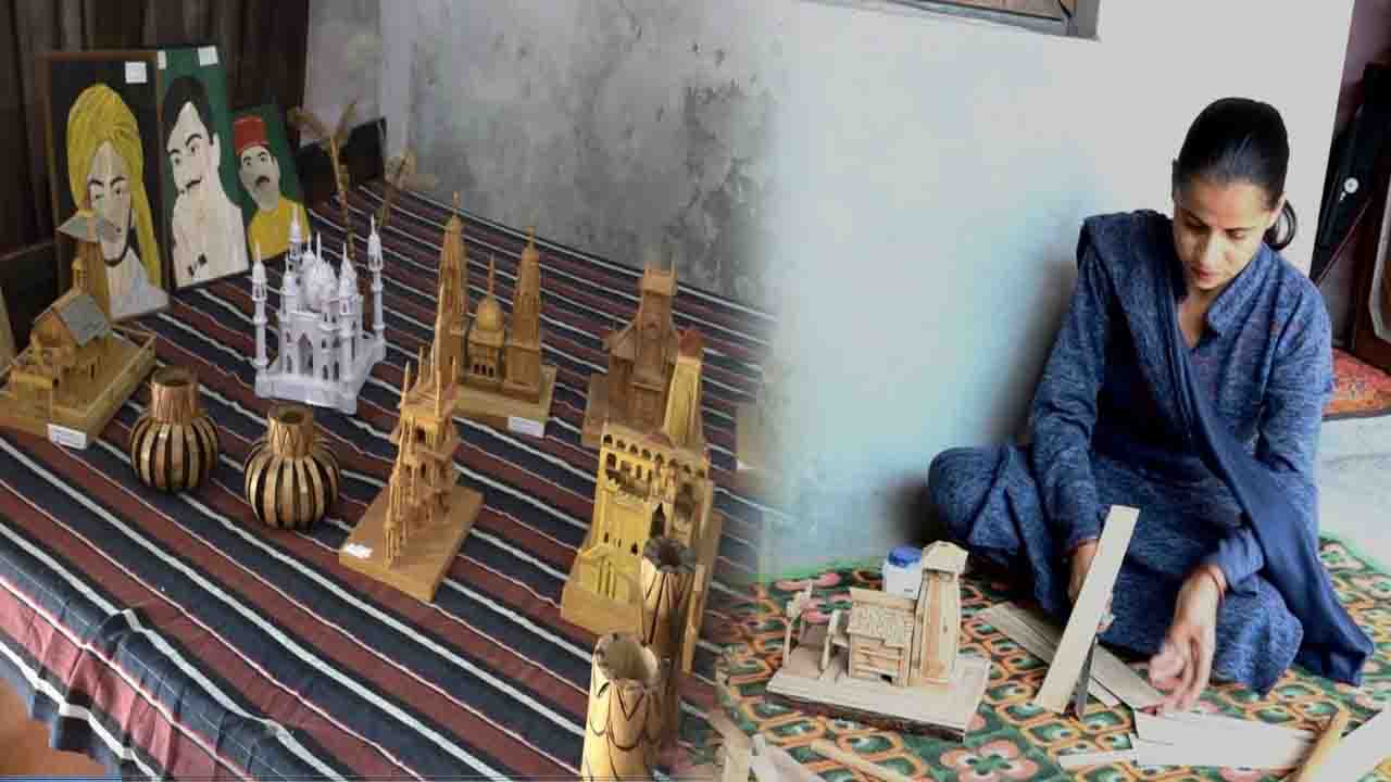 Success Story: संतोष कुमारी ने बांस को बनाया कमाई का साधन, पेंटिंग्स और कलाकृतियों से हर माह कर रही 10 हजार की कमाई!