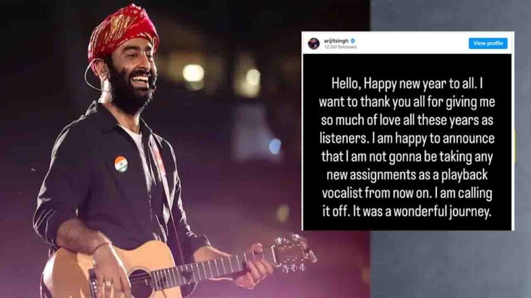 Arijit Singh Retirement: प्लेबैक से ब्रेक, संगीत से नहीं, जानिए मशहूर गायक अरिजीत सिंह ने क्यों लिया यह बड़ा फैसला