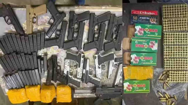 Punjab News: पंजाब पुलिस का बड़ा एक्शन-बॉर्डर पर तस्करी की कोशिश नाकाम, हथियार-गोला-बारूद और दो किलो हेरोइन जब्त.!