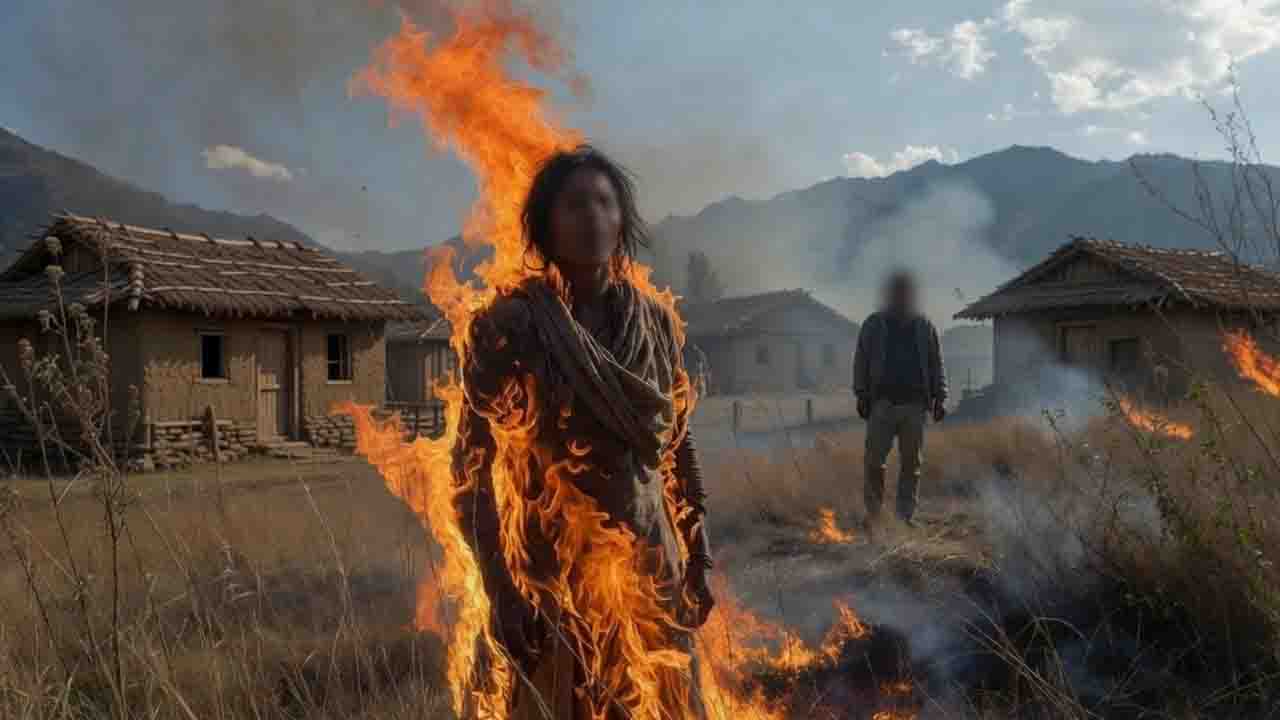 Mandi News: मंडी में घरेलू विवाद में पति ने पत्नी पर पेट्रोल डालकर लगा दी आग