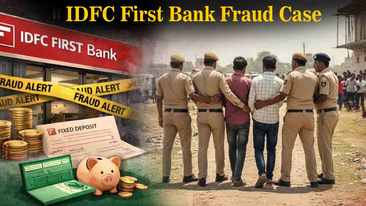 IDFC First Bank Fraud Case: ₹590 करोड़ की धोखाधड़ी मामले में 4 लोग गिरफ्तार, जानें क्या है हरियाणा सरकार का ये बड़ा बैंक घोटाला?