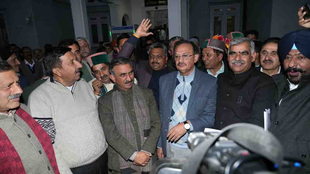 Himachal RDG Controversy: RDG के समर्थन में नहीं भाजपा विधायक, विरोध में सदन में किया हंगामा - सीएम सुक्खू