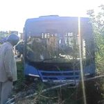 HRTC Bus Accident Bilaspur: धर्मशाला जा रही HRTC बस अनियंत्रित होकर खेतों में घुसी, 25 यात्रियों की बाल-बाल बची जान