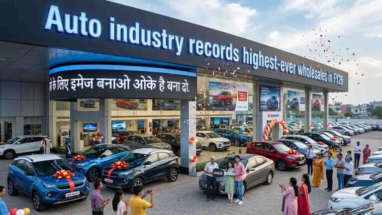 Auto Sales Record FY26: भारतीय ऑटो सेक्टर ने बनाया नया इतिहास, टूटा 7 साल पुराना रिकॉर्ड