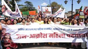 Himachal Politics: शिमला में गरजे बीजेपी नेता, कांग्रेस और गठबंधन दलों को बताया महिला विरोधी