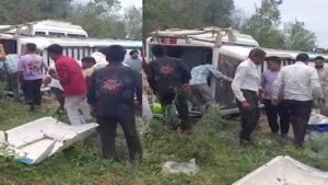 Bilaspur Road Accident: नैना देवी से लौट रहे दिल्ली के श्रद्धालुओं की टैंपो ट्रेवलर दुर्घटनाग्रस्त हुई, 15 घायल, मची चीख-पुकार