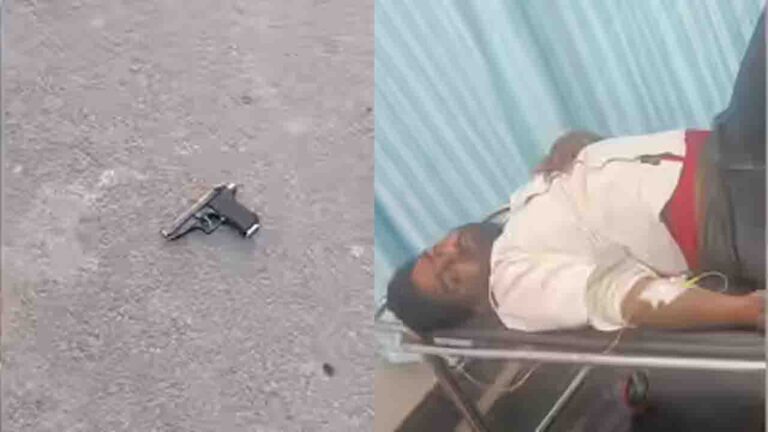 Chandigarh Encounter चंडीगढ़ पुलिस एनकाउंटर - वांटेड अपराधी मुकेश उर्फ गोलू गोहाना गिरफ्तार, पैर में लगी गोली