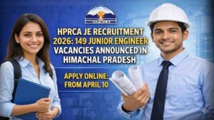 HPRCA JE Recruitment 2026
