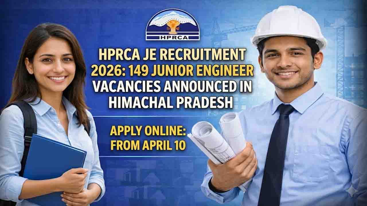 HPRCA JE Recruitment 2026