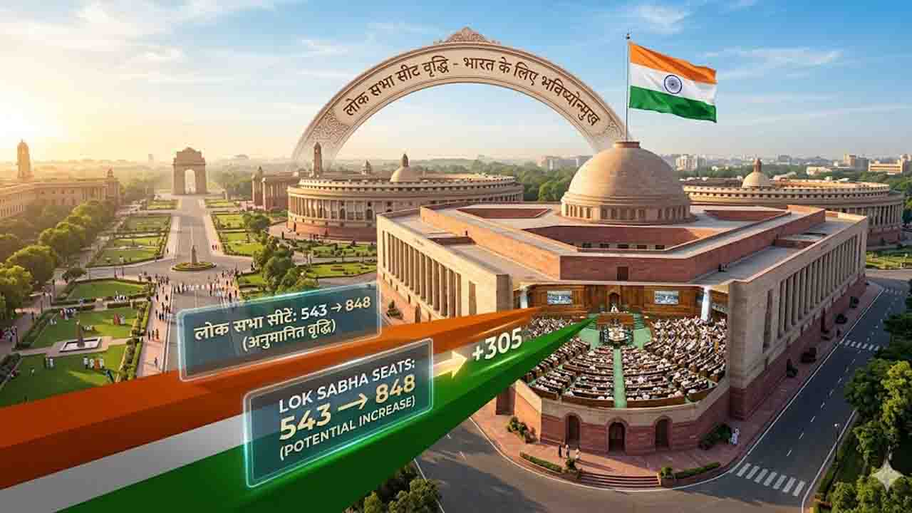 Lok Sabha Seat Increase: लोकसभा सीटों की संख्या बढ़कर होगी 850, मोदी सरकार के नए फॉर्मूले से राज्यों का गणित पूरी तरह बदला