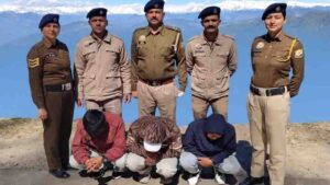 Shimla Police की बड़ी कार्रवाई,नारकंडा में 9 किलो अफीम और 12 लाख कैश के साथ 3 नेपाली तस्कर गिरफ्तार