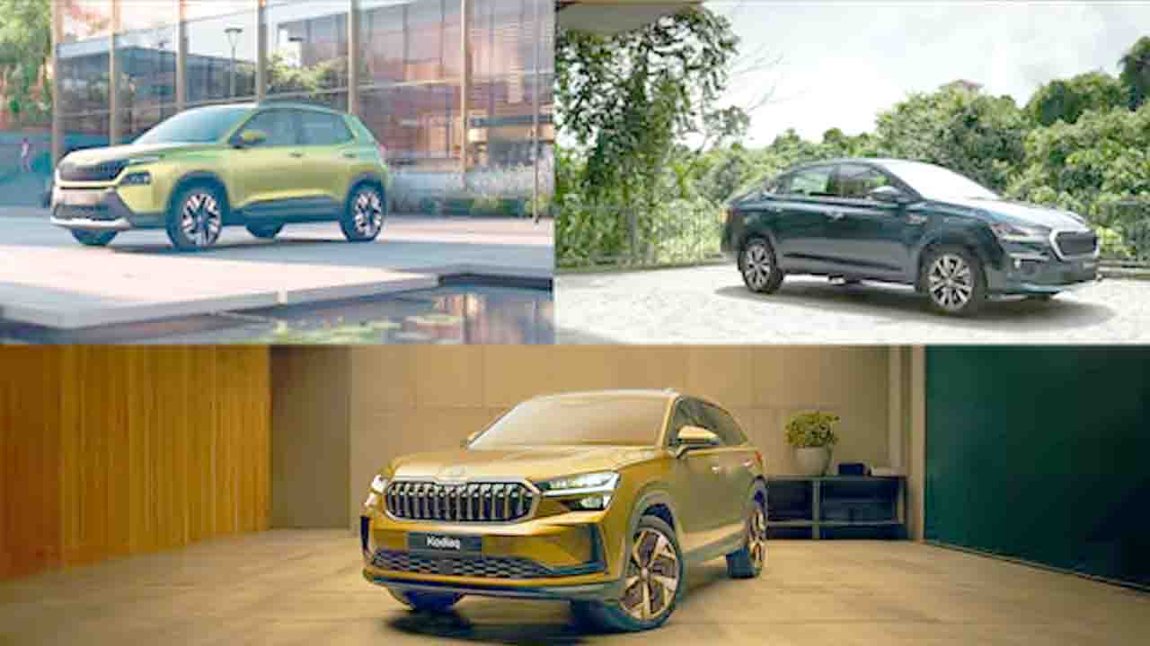 Skoda car offers April 2026 Skoda Kylaq, Slavia और Kodiaq पर अप्रैल में भारी छूट, ₹3.5 लाख तक की करें बचत