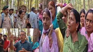 Operation Raksha Sutra: पांवटा साहिब के नारीवाला में सड़क निर्माण के लिए पेड़ों की कटाई का भारी विरोध, महिलाओं ने शुरू किया ‘ऑपरेशन रक्षा सूत्र’