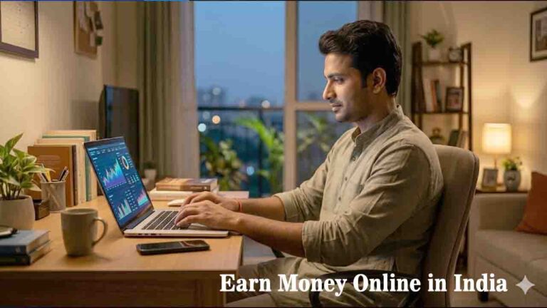 how to earn money online in India भारत में घर बैठे ऑनलाइन पैसे कमाने के 8 विश्वसनीय तरीके