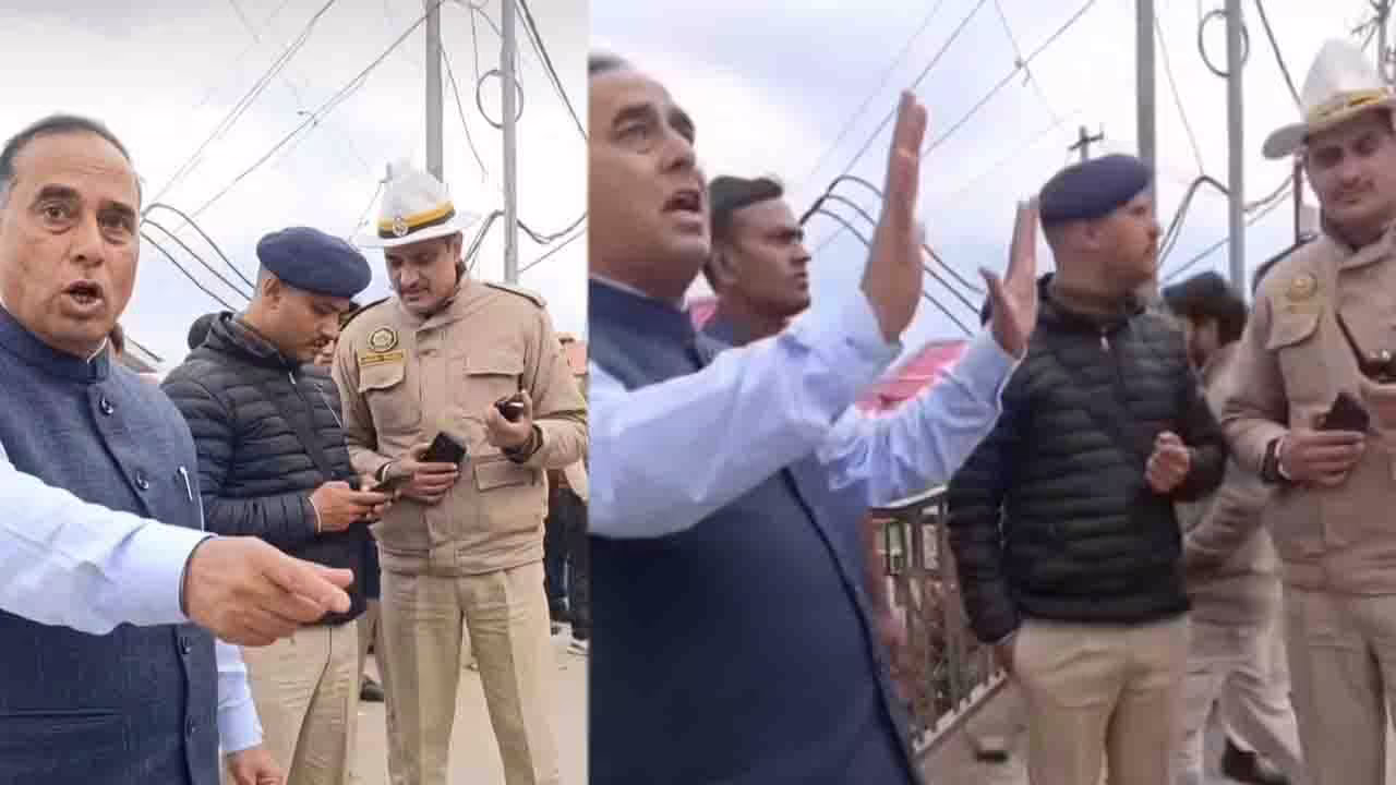 Shimla News: शिमला में कांग्रेस नेता युद्धवीर बैंस हंगामा, बीच सड़क पर बोले-"मेरी हत्या की साजिश रच रहे हैं CM सुक्खू"