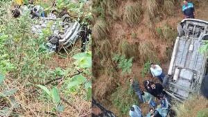 Hamirpur Road Accident: हमीरपुर में 50 फीट गहरी खाई में गिरी कार, मची चीख-पुकार, दो की गई जान
